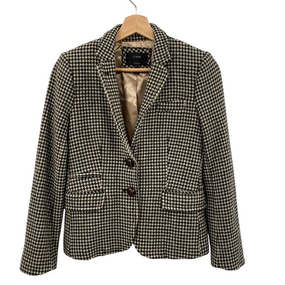 J. Crew Schoolboy Houndstooth Blazer - Picture 1 of 5